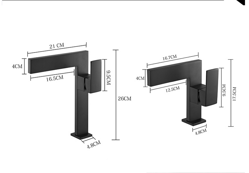 New Euro slim design modern single hole faucet