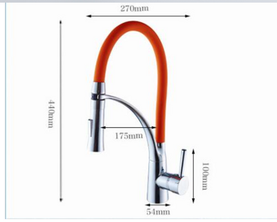 Colors Kitchen Faucet Dual Spray Pull Out