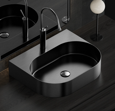 Colors stainlesss  steel vessel sink