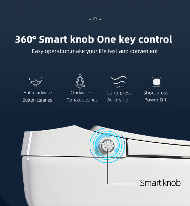 New 2024 GE-368 Smart washlet toilet bidet one piece toilet CUPC certified