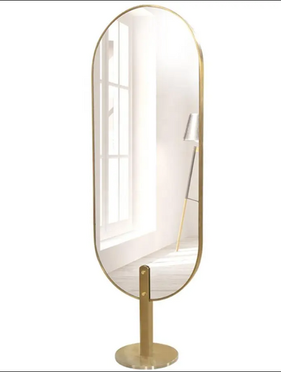 Studio floor mounted mirror