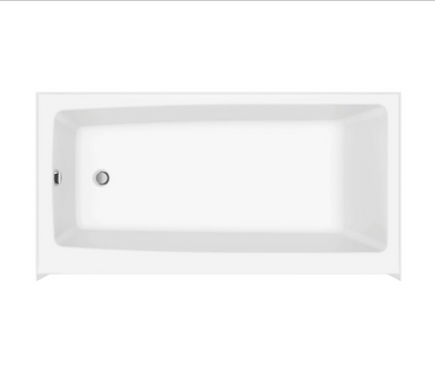 MAAX-Mackenzie 6030 AFR Acrylic  Alcove Left-Hand Drain Bathtub in White (Store Pick up)