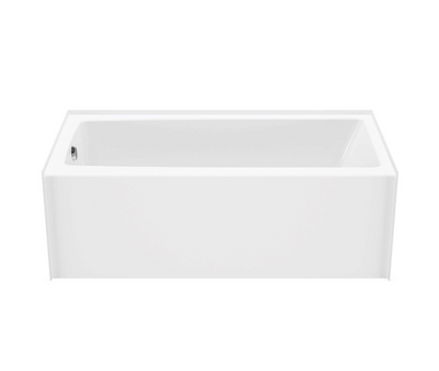 MAAX-Mackenzie 6030 AFR Acrylic  Alcove Left-Hand Drain Bathtub in White (Store Pick up)