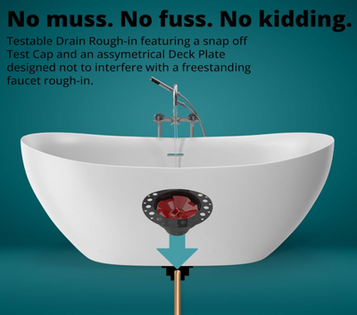 Freestanding Acrylic Bathtub