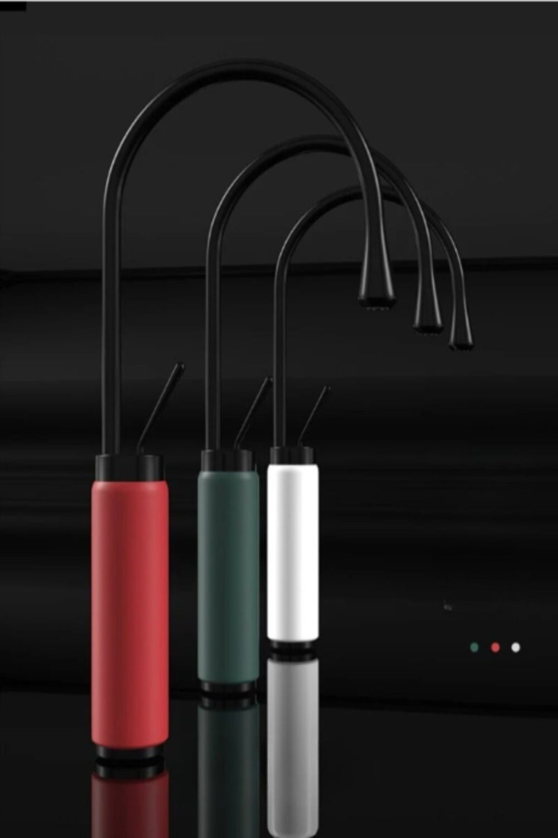 Limited edition black with green-Red-White  tall vessel faucet