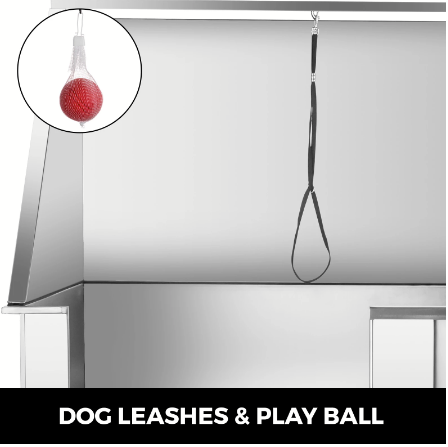 Dog stainless steel pet tub with elevator for grooming