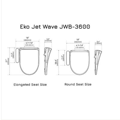 Eko Jet Wave JWB-4600 with Programable remote control (Made in KOREA)