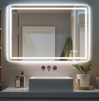 Big LED Bathroom mirror 60" X 32"