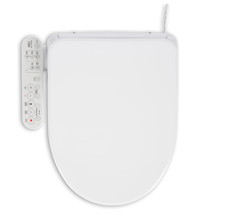 EKO Smart electrical washlet bidet elongated toilet seat manual control JWB-3600