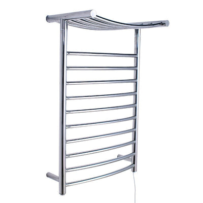 Chrome electric towel warmer