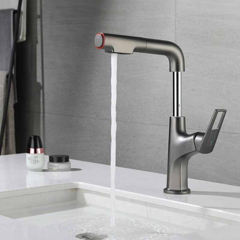 Dublin-Bar Kitchen dual pull out sprayer faucet