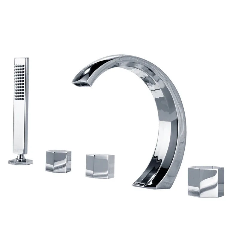 Balboa- 5 holes deck mounted bathtub filler faucet