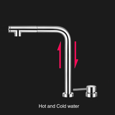 New Design 2024 Reverse Osmosis Pop Up Kitchen 2 way and Non 2 Way Pull Dual Spray Kitchen Faucet