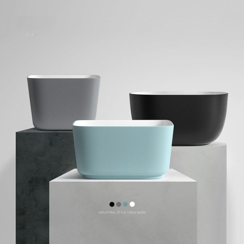 Color Tall Vessel Sinks