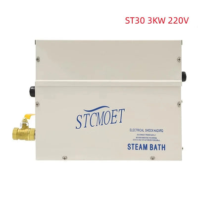 3KW 4.5kw Steam Generator for Shower 220V 380V Home Steam Machine Sauna Bath SPA Steam Shower with Digital Controller