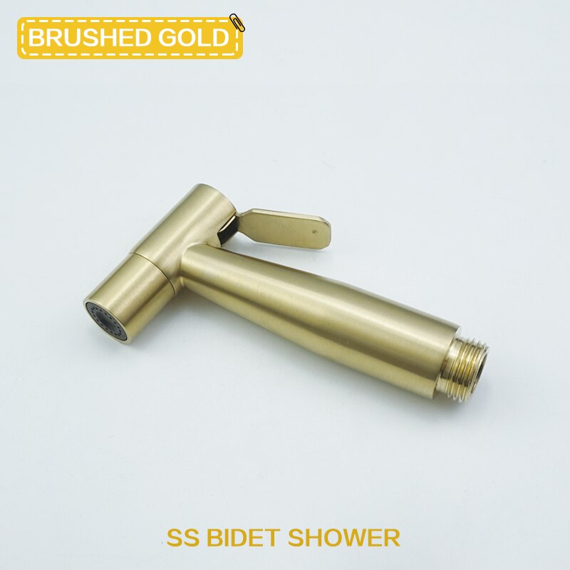 Hand held bidet shataf shower spray kit