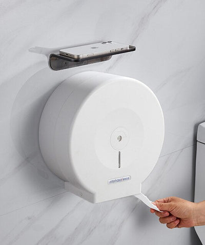 Commerical toilet tissue holder roller