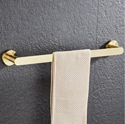 Nordic design Brushed Gold Bathroom Accessories