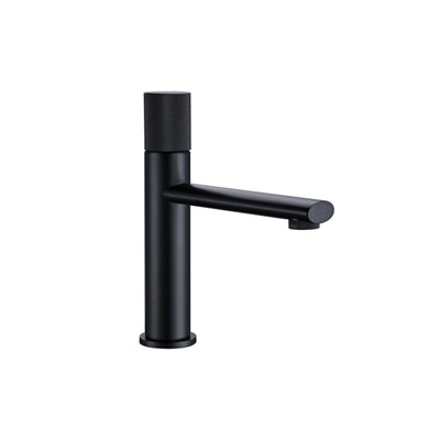 Black-Brushed Rose gold - Two Tone Tall Vessel Basin Lavatory Bathroom Faucet