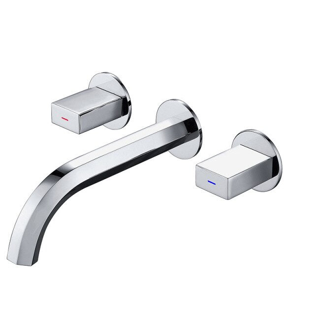 Nordic design wallmounted bathroom faucet