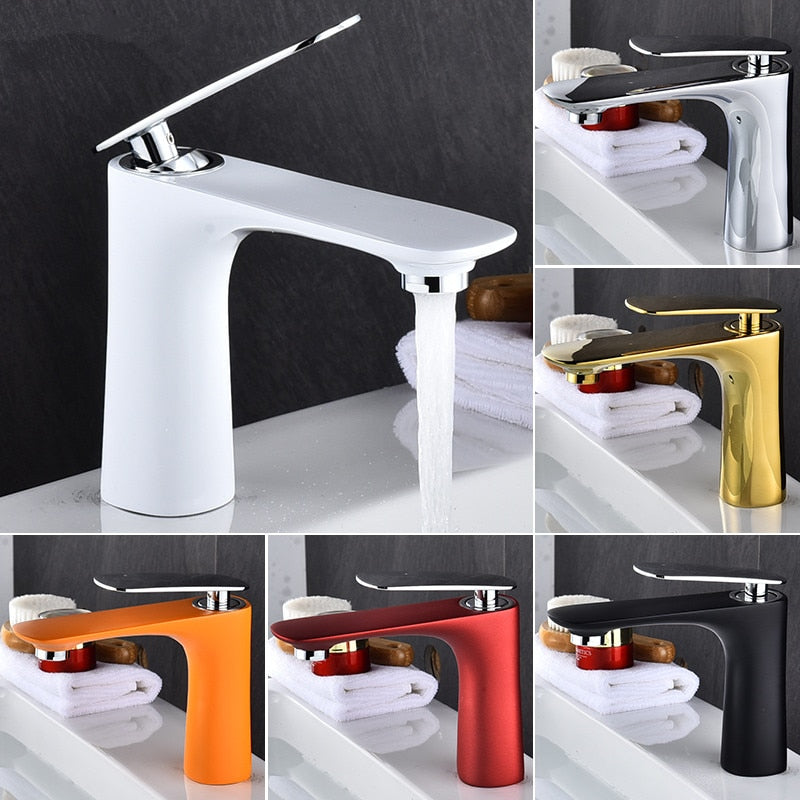 Colours Single Hole Bathroom Faucet