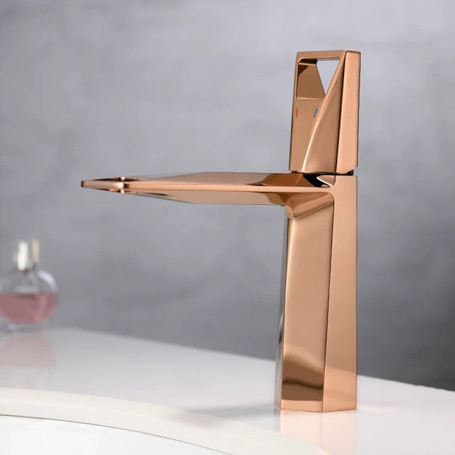 Franco- Modern design single hole bathroom faucet