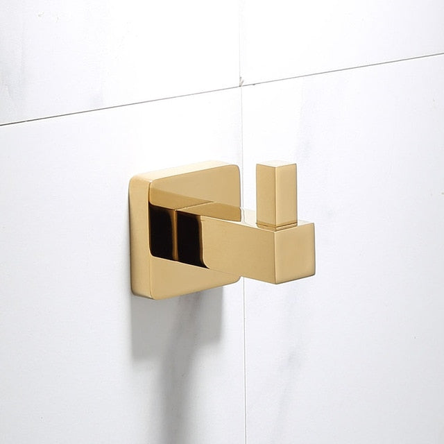 Gold Polished Bathroom Accessories