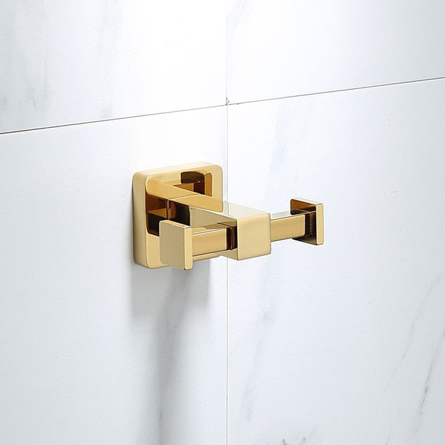 Gold Polished Bathroom Accessories