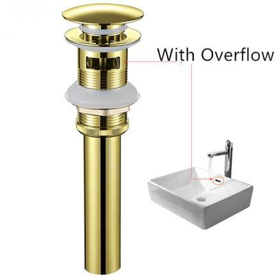 FN-Gold Single Hole Bathroom Faucet