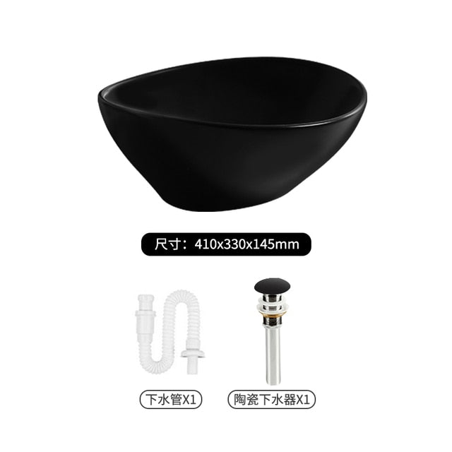 Colors-Oval Vessel Sink