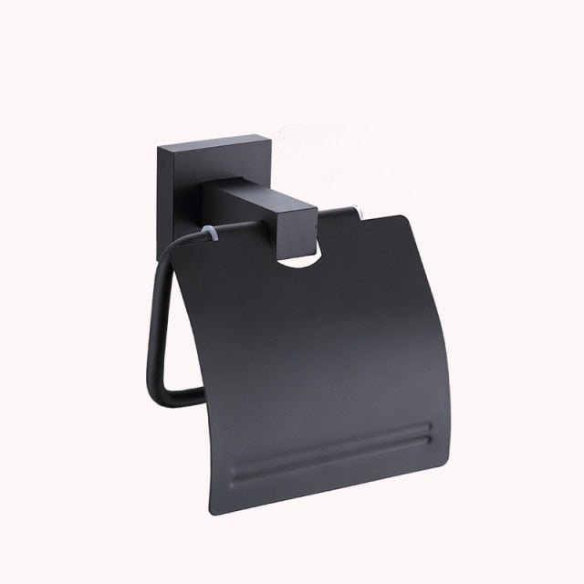 Black Matte Aluminun bathroom accessories