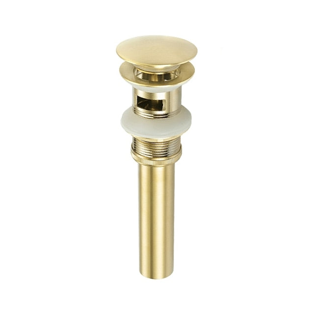 Ibiza-Brushed gold 8" inch wide spread bathroom faucet