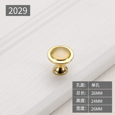 Gold Cabinet door knobs