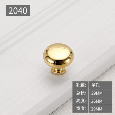 Gold Cabinet door knobs