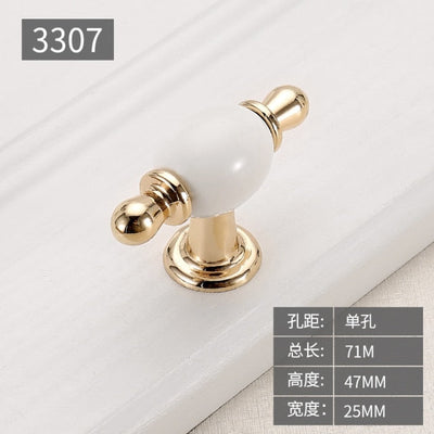 Gold Cabinet door knobs