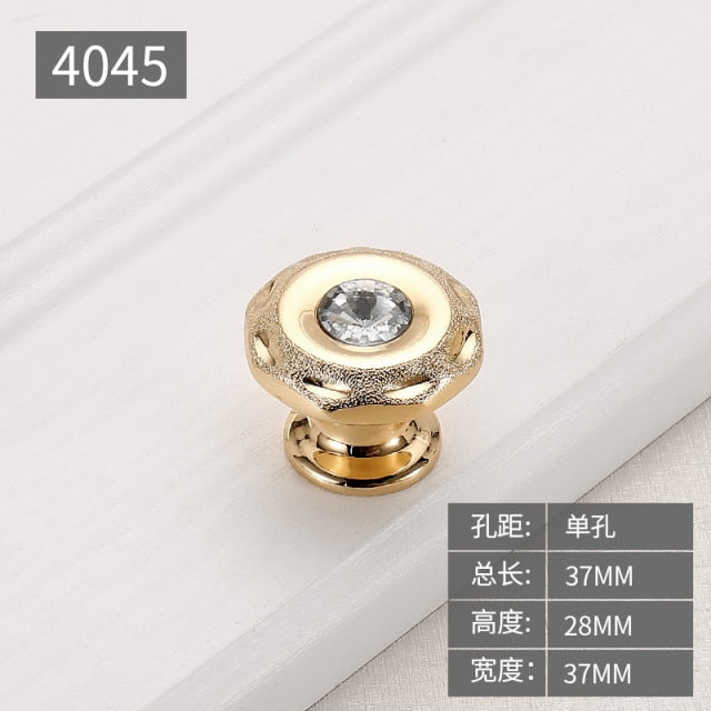 Gold Cabinet door knobs