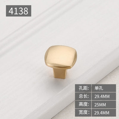 Gold Cabinet door knobs