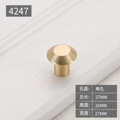 Gold Cabinet door knobs