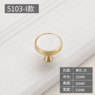 Gold Cabinet door knobs