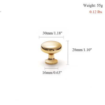 Gold Cabinet door knobs