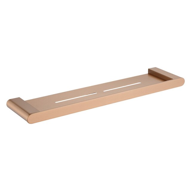 Brushed Rose Gold Satin Bathroom Accessories