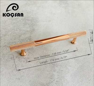 Rose Gold Cabinet Drawer and Door Handle Knob