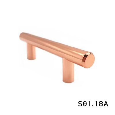 Copper satin Cabinet Door Drawer Handles and Knobs