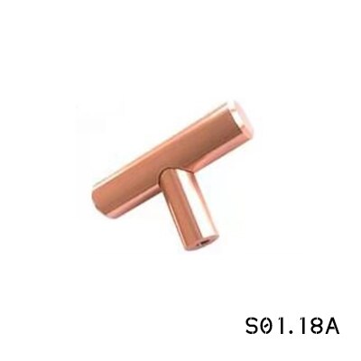 Copper satin Cabinet Door Drawer Handles and Knobs