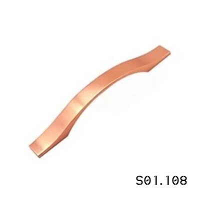 Copper satin Cabinet Door Drawer Handles and Knobs