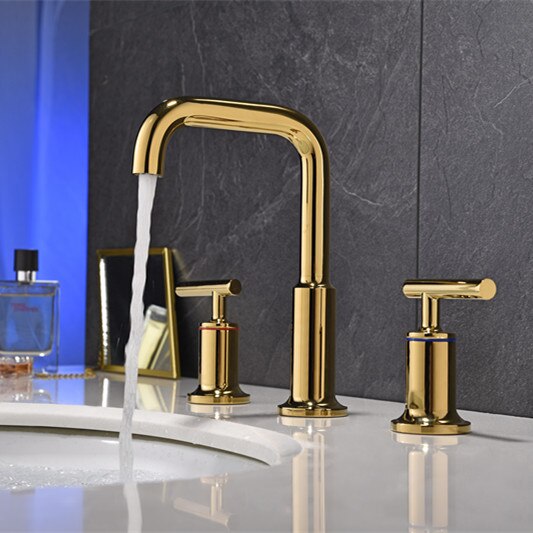 Mandalay- 8" Inch wide spread bathroom faucet