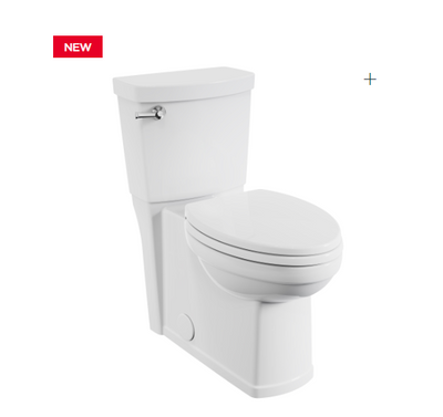 American Standard-Estate™ Skirted Two-Piece 1.28 gpf/4.8 Lpf Chair Height Elongated Toilet With Seat