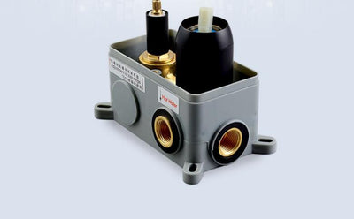 Brushed Gold- Black-Brushed Nickel  2 Way Diverter Pressure Balance Shower With Handheld Sprayer Completed Kit