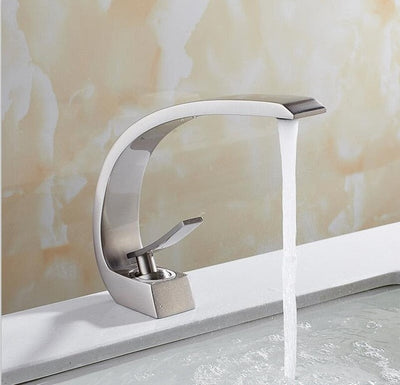 Rose Gold and Two Tone Colors Single Hole Faucet Model XT-419
