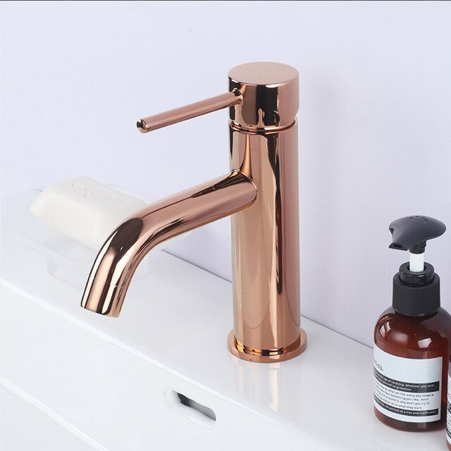 Polished Gold-  Rose Gold- Matte Black -  Tall Vessel Faucet